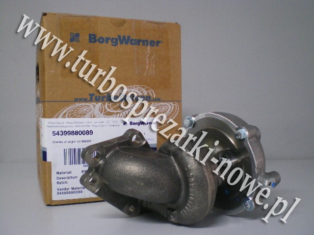 Турбокомпрессор BorgWarner KKK