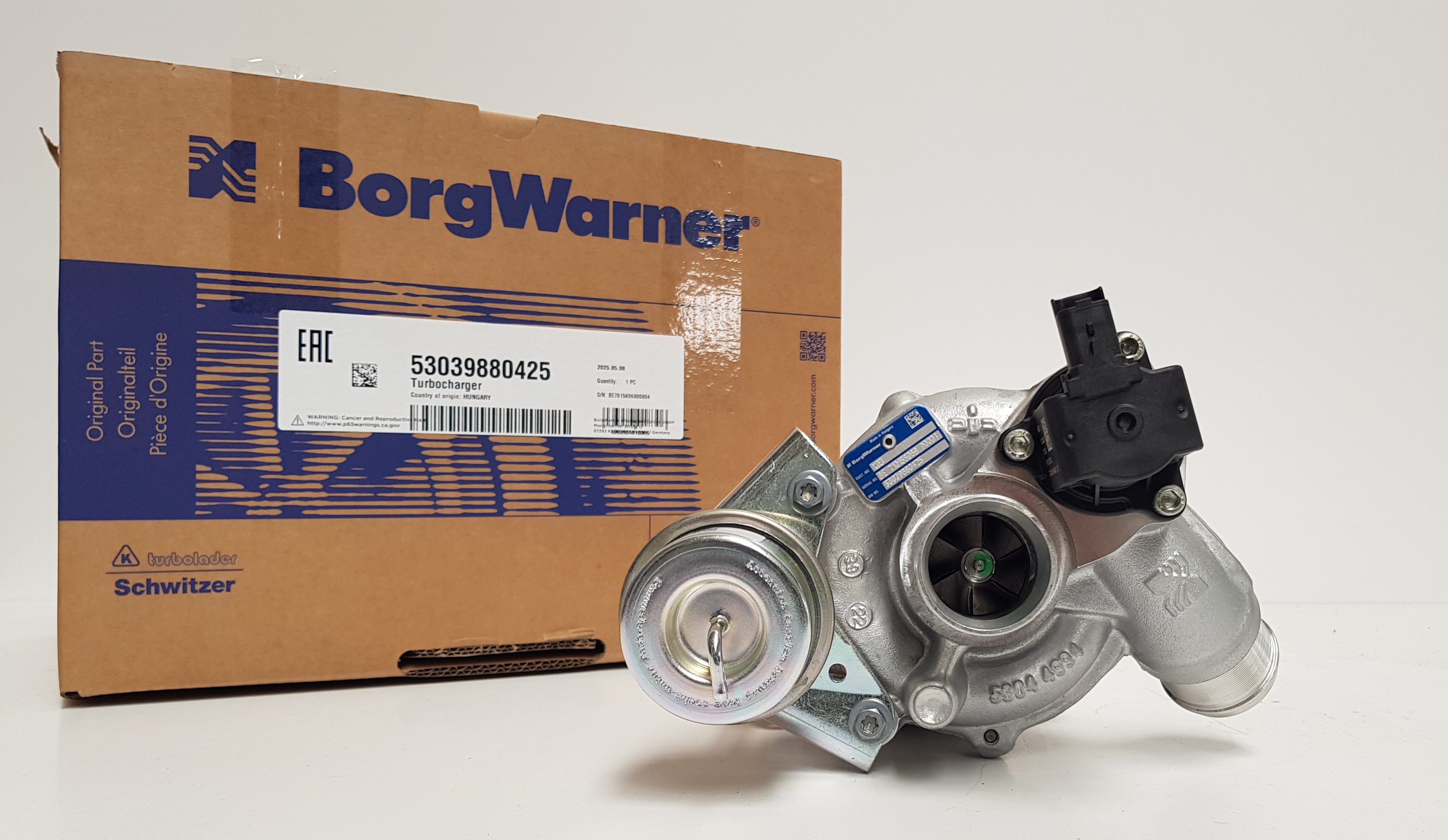 Турбокомпрессор BorgWarner KKK