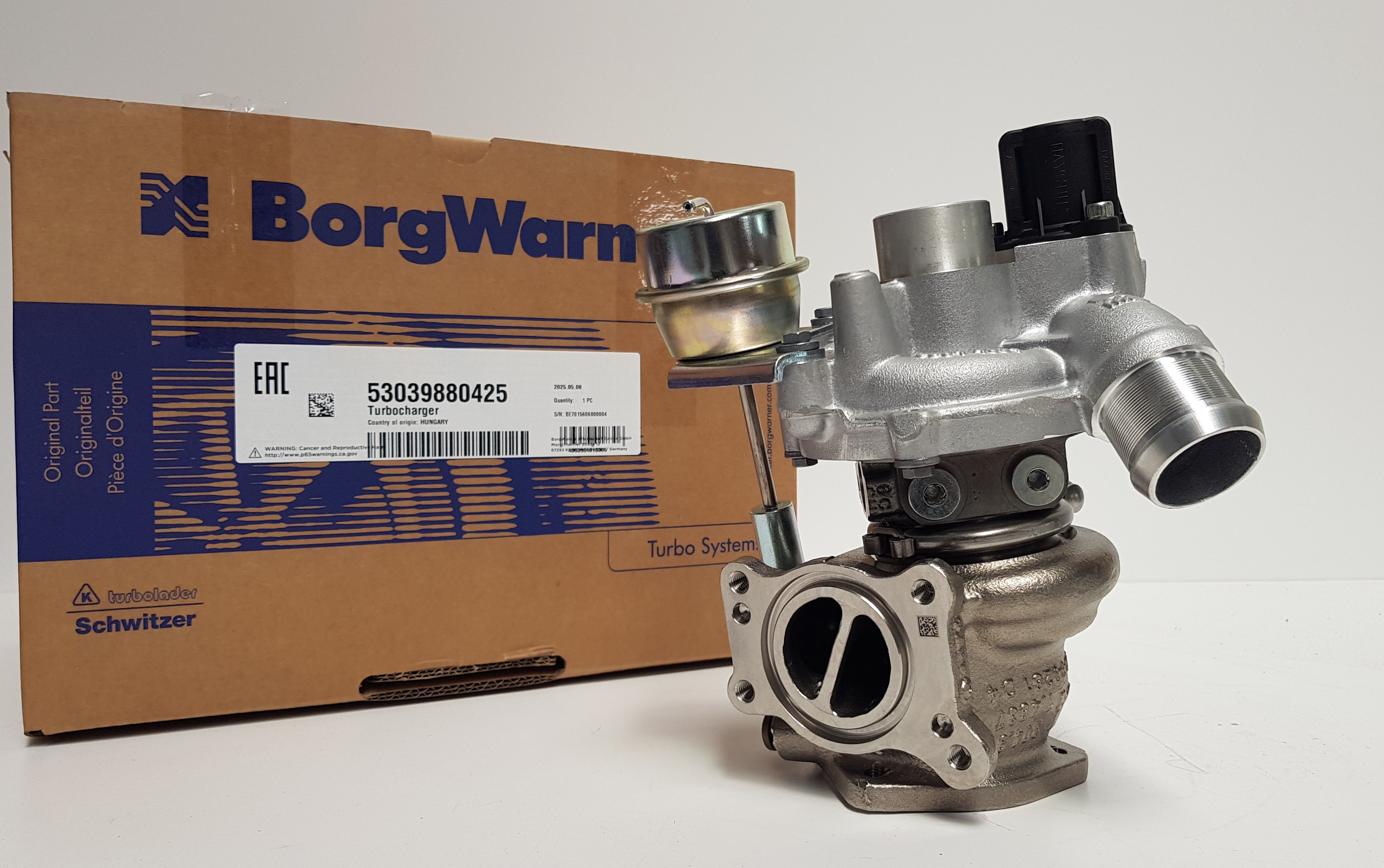 Турбокомпрессор BorgWarner KKK