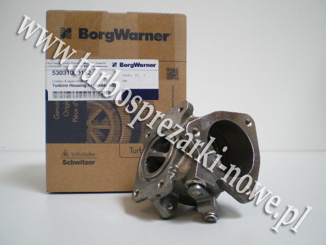 Чугунный корпус турбокомпрессора BorgWarner KKK