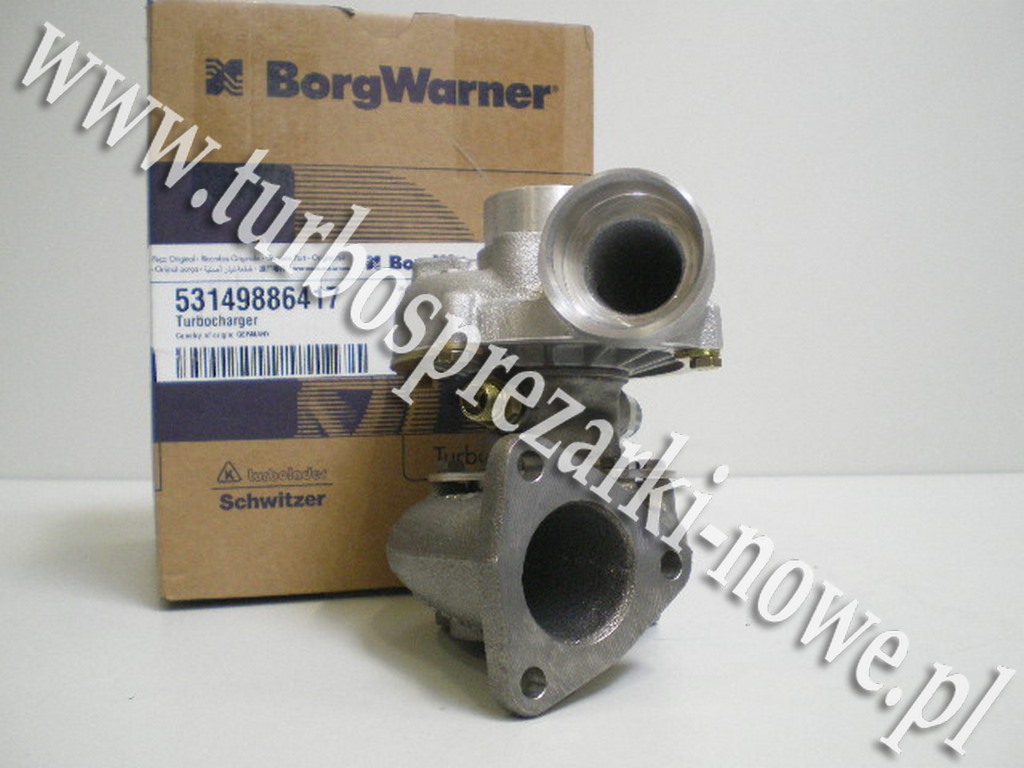Турбокомпрессор BorgWarner KKK