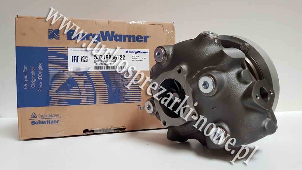Турбокомпрессор BorgWarner KKK