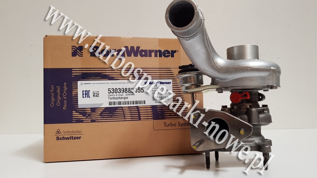 Турбокомпрессор BorgWarner KKK