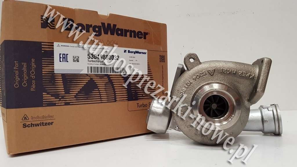 Турбокомпрессор BorgWarner KKK