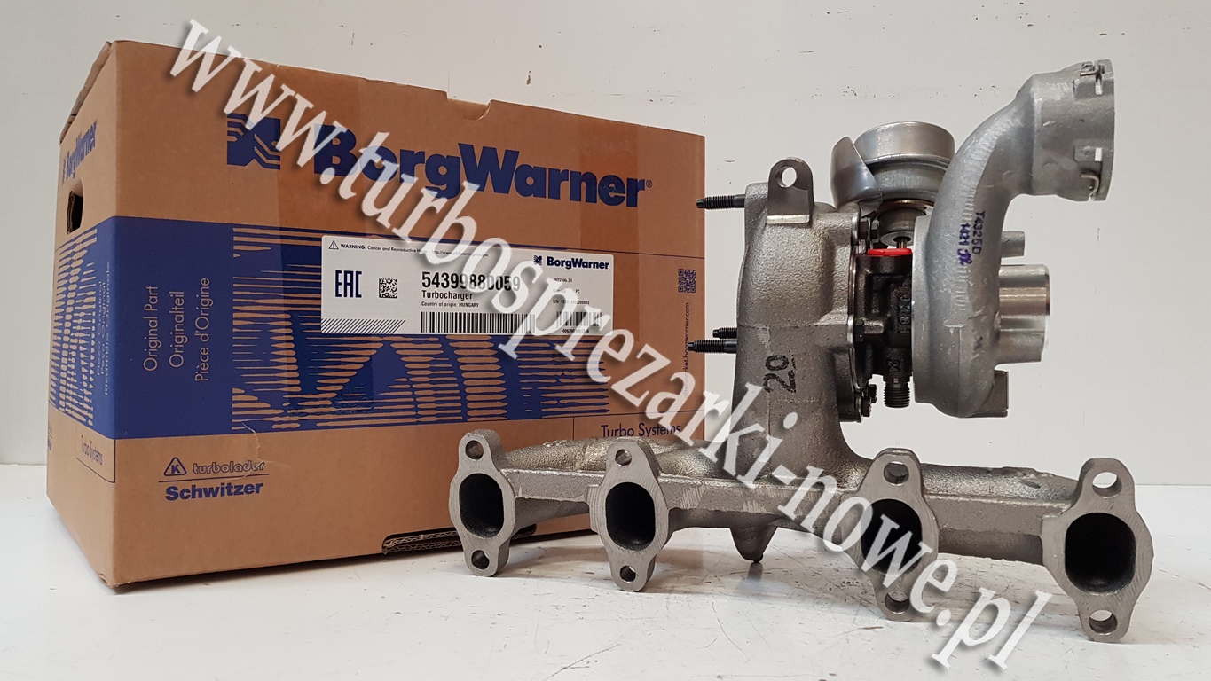 Турбокомпрессор BorgWarner KKK