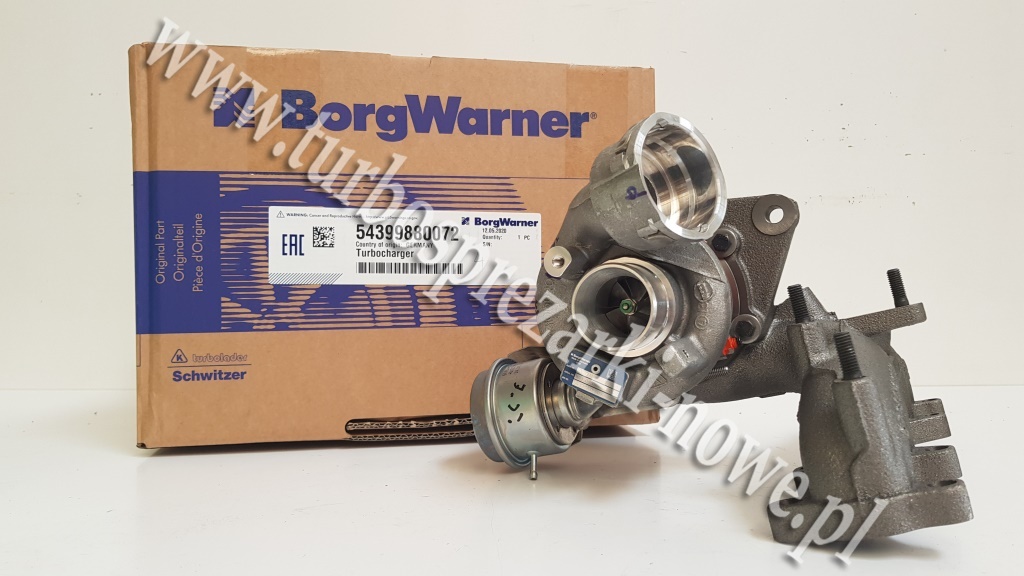 Турбокомпрессор BorgWarner KKK