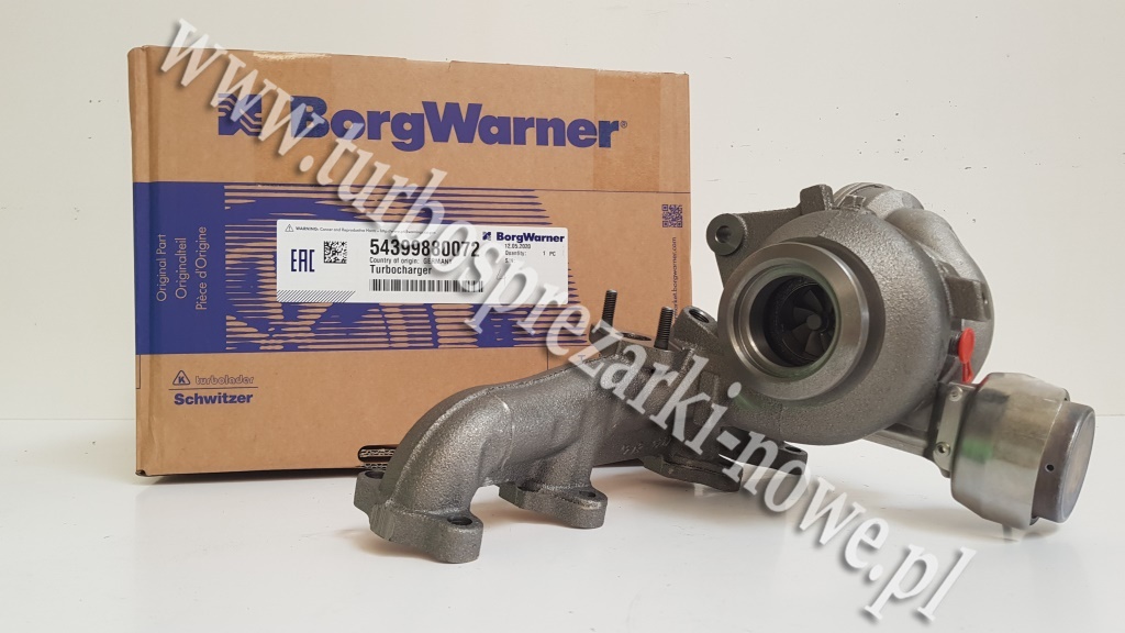 Турбокомпрессор BorgWarner KKK