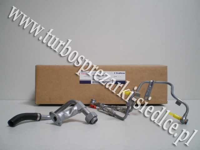 Новый комплект масляных линий для турбокомпрессора BorgWarner KKK