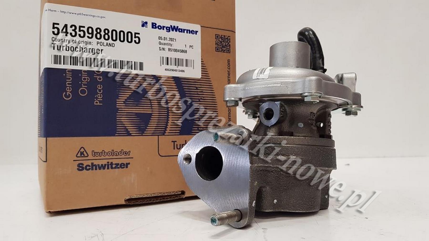 Турбокомпрессор BorgWarner KKK