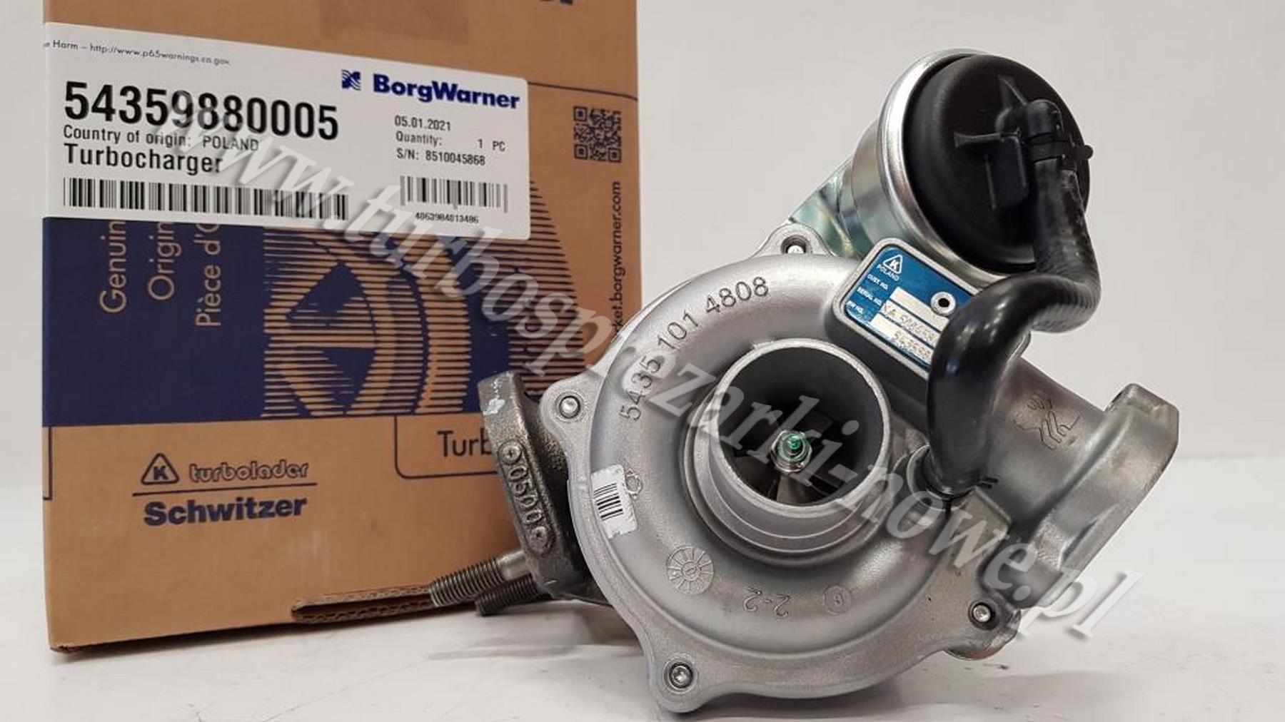 Турбокомпрессор BorgWarner KKK
