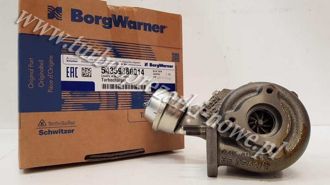 Турбокомпрессор BorgWarner KKK