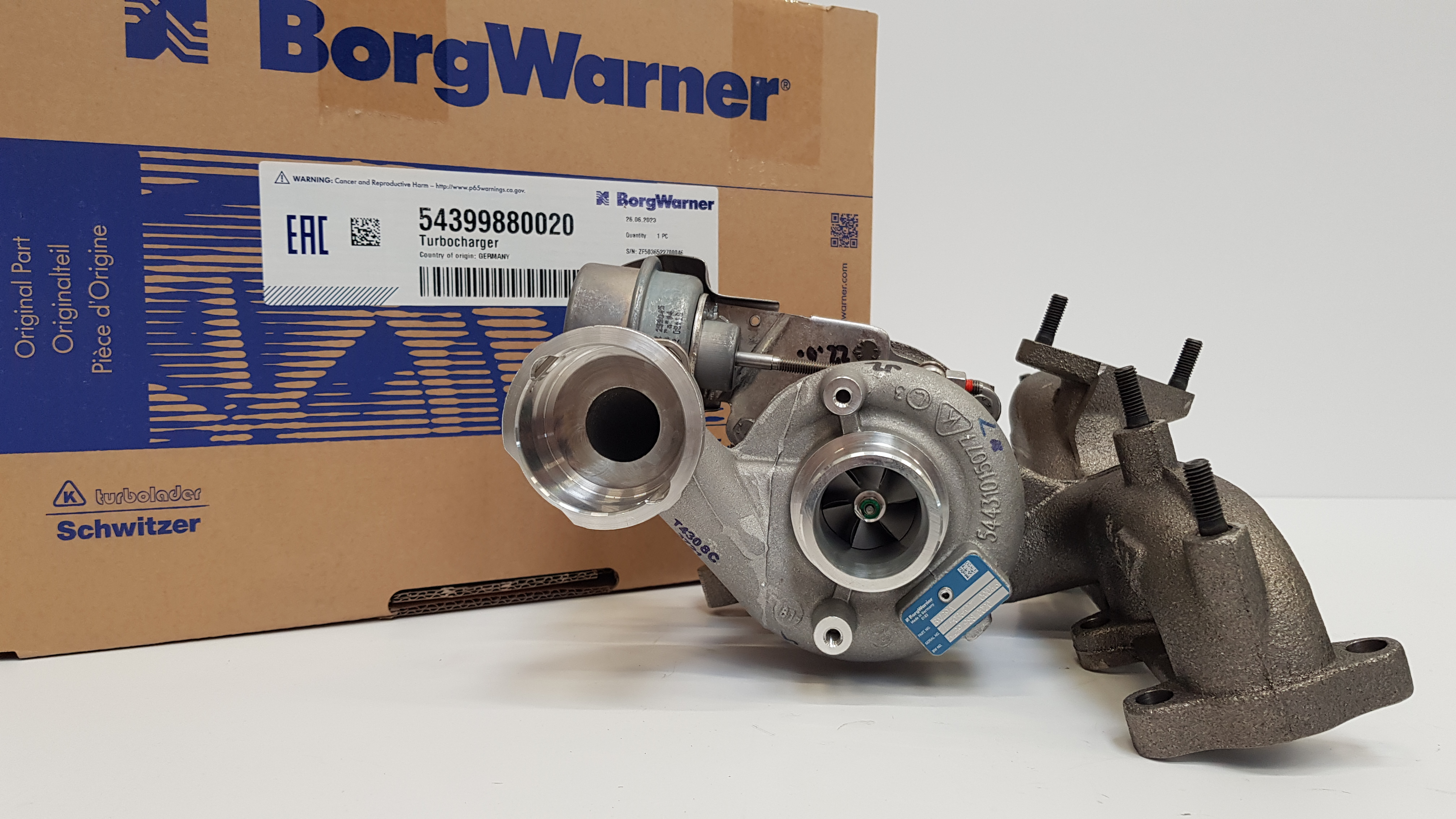 Турбокомпрессор BorgWarner KKK