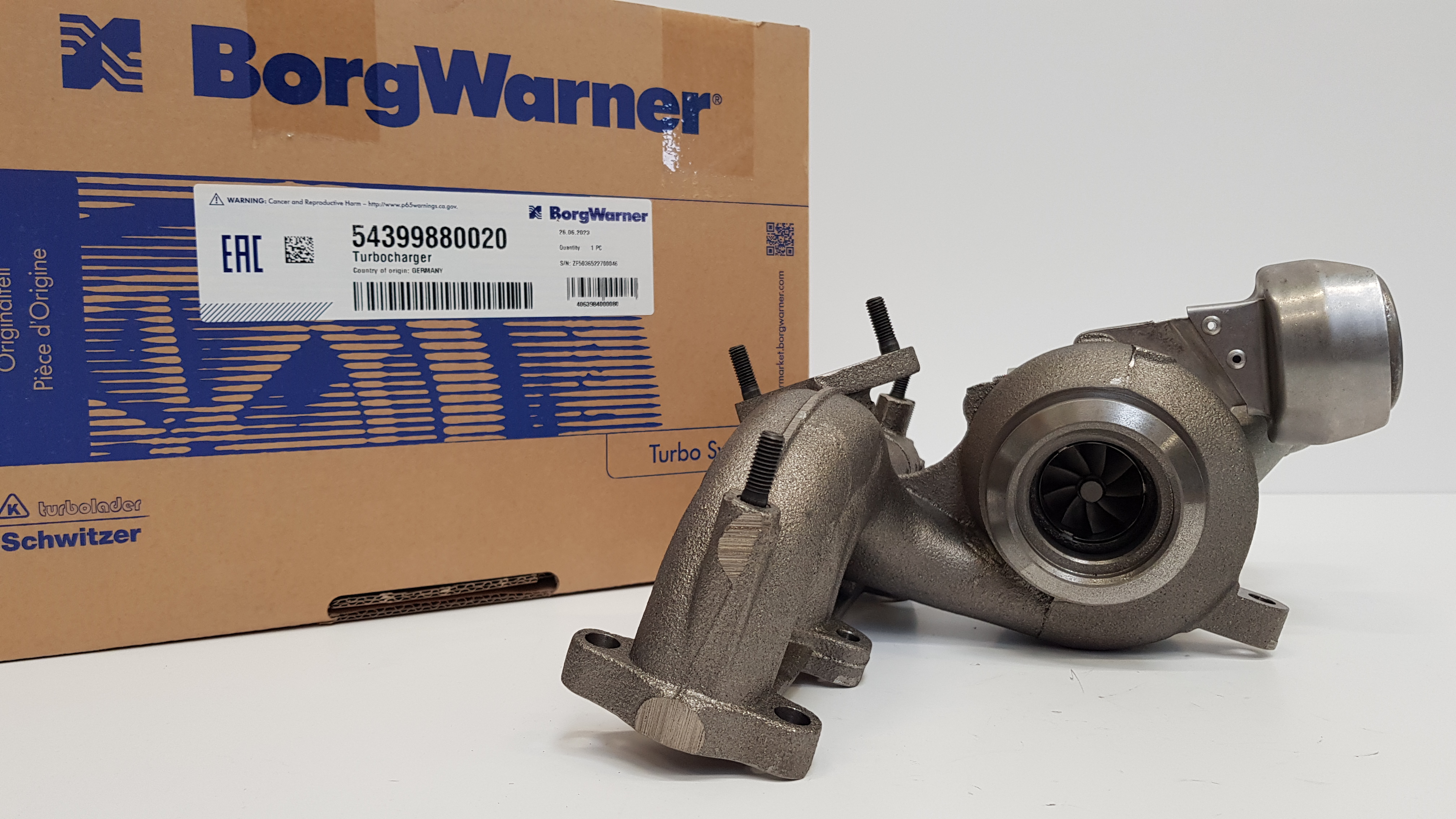 Турбокомпрессор BorgWarner KKK