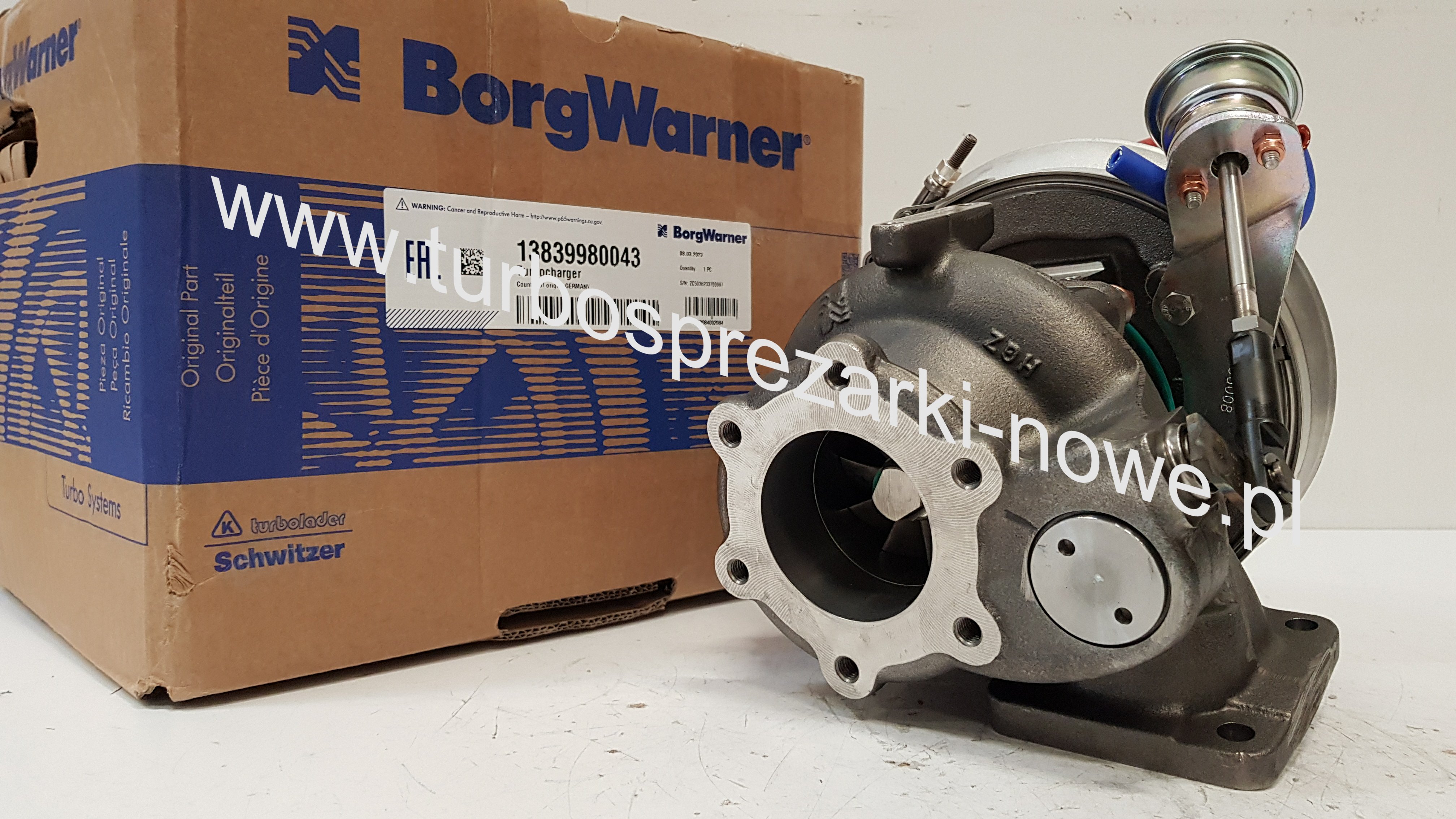 Турбокомпрессор BorgWarner KKK