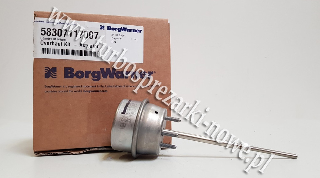 Новый привод турбокомпрессора BorgWarner KKK