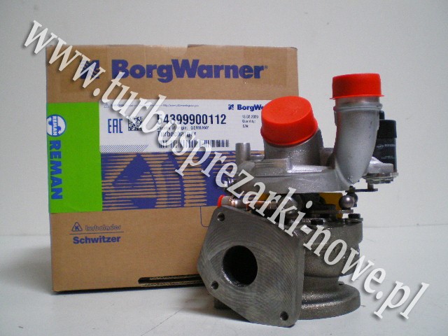 Турбокомпрессор BorgWarner KKK Оригинал Reman