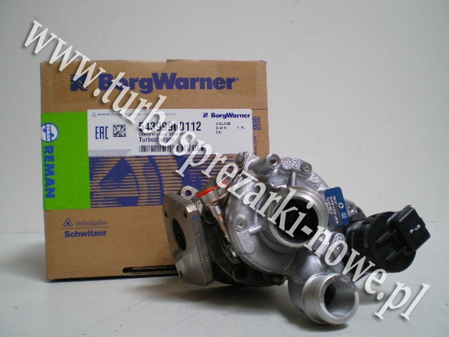 Турбокомпрессор BorgWarner KKK Оригинал Reman