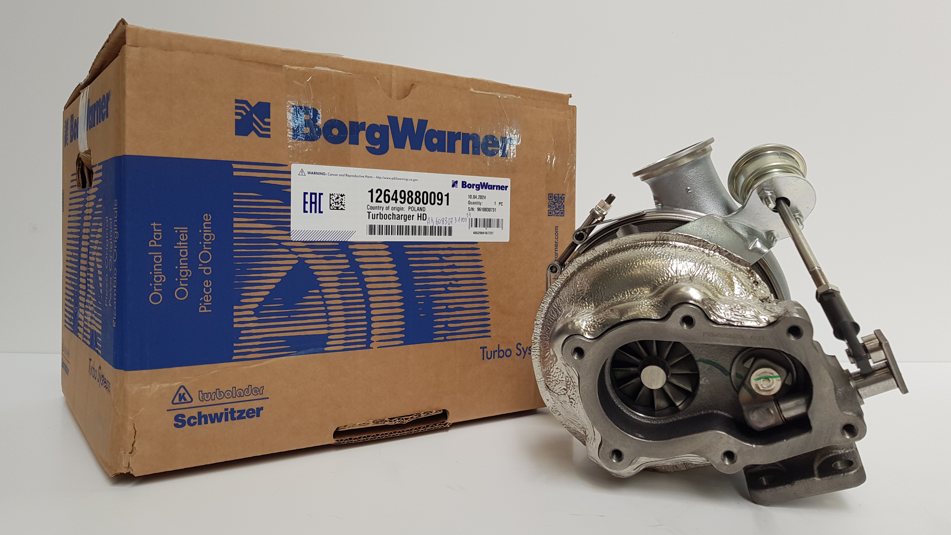Турбокомпрессор BorgWarner KKK