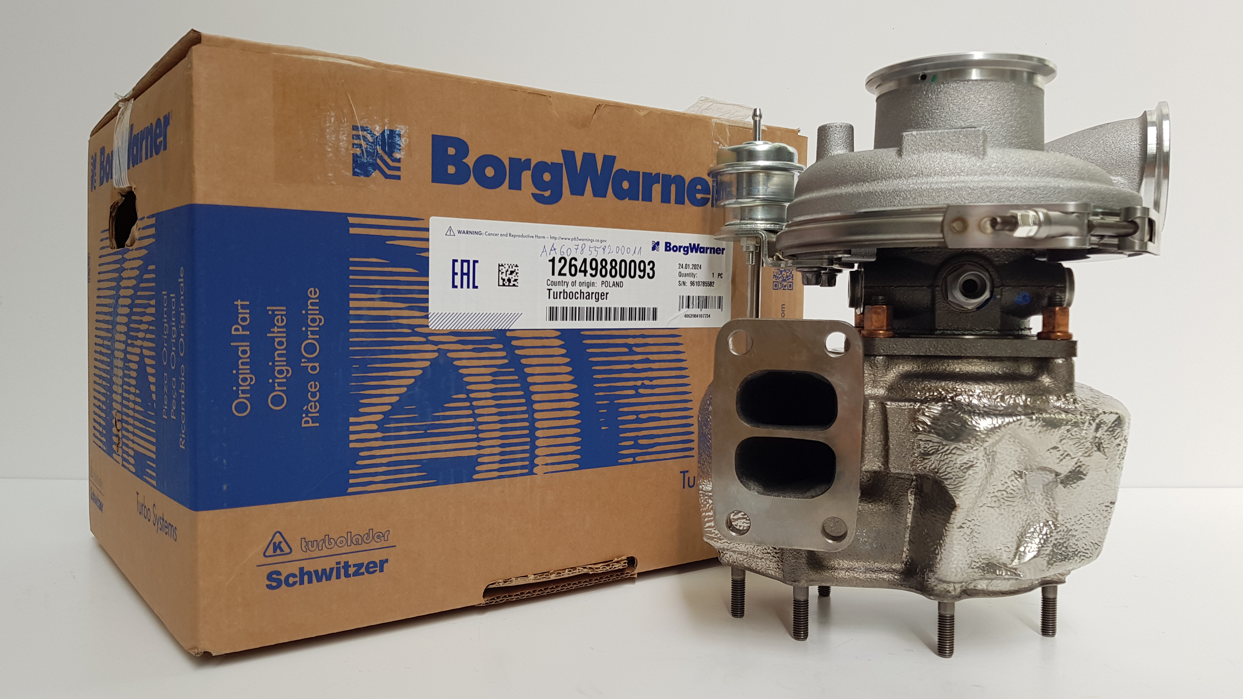Турбокомпрессор BorgWarner KKK