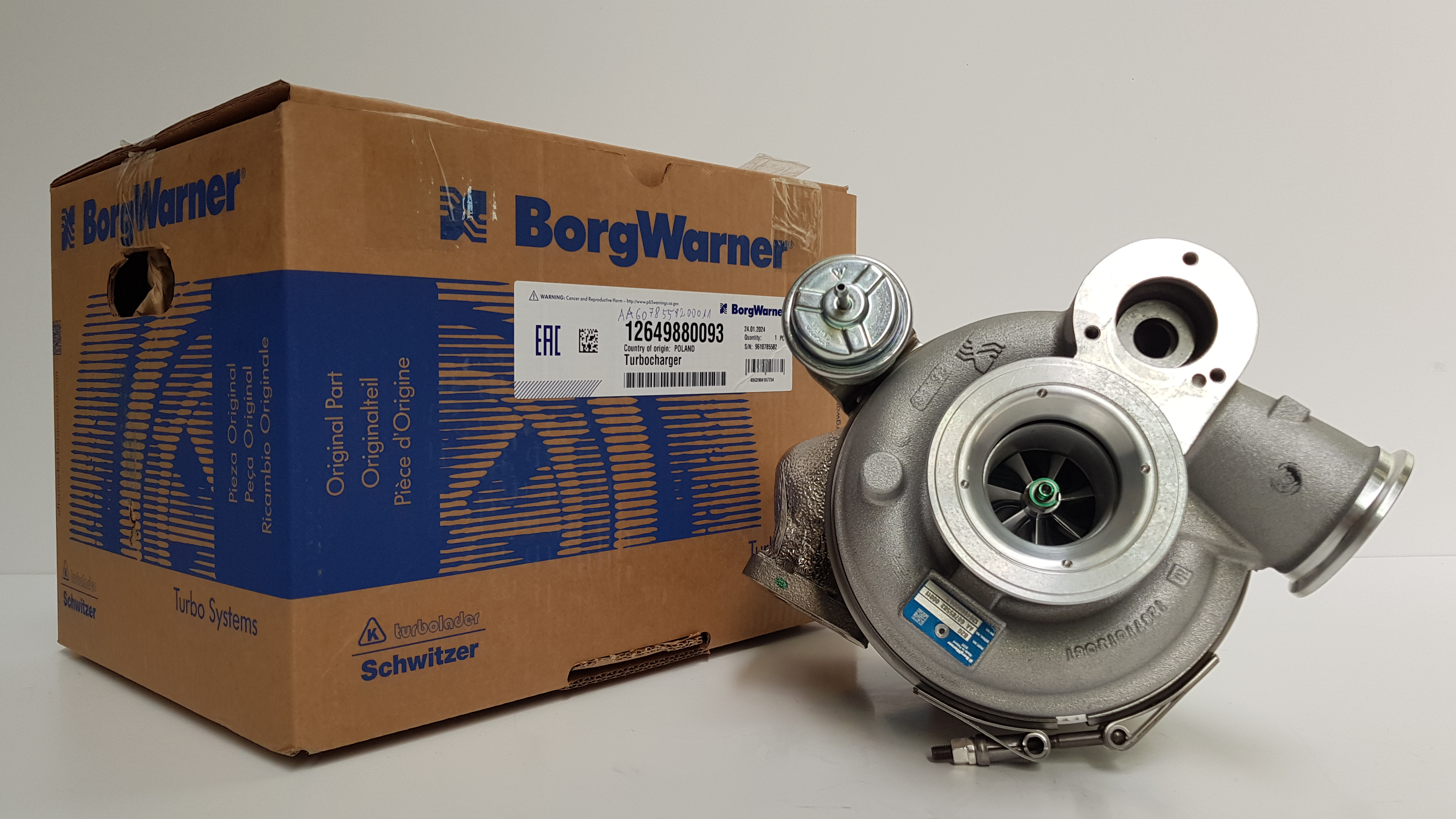 Турбокомпрессор BorgWarner KKK