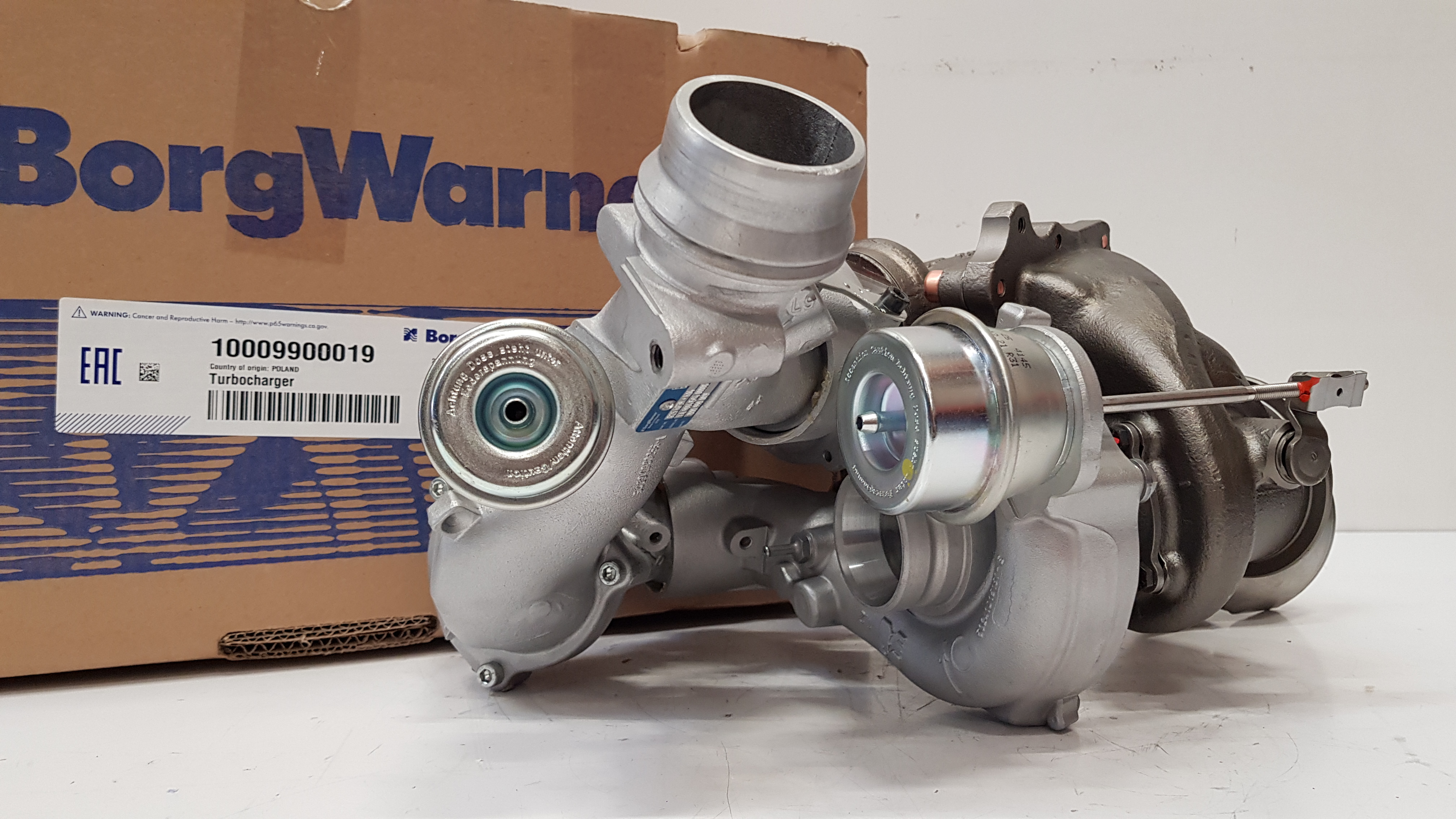 Турбокомпрессор BorgWarner KKK Оригинал Reman