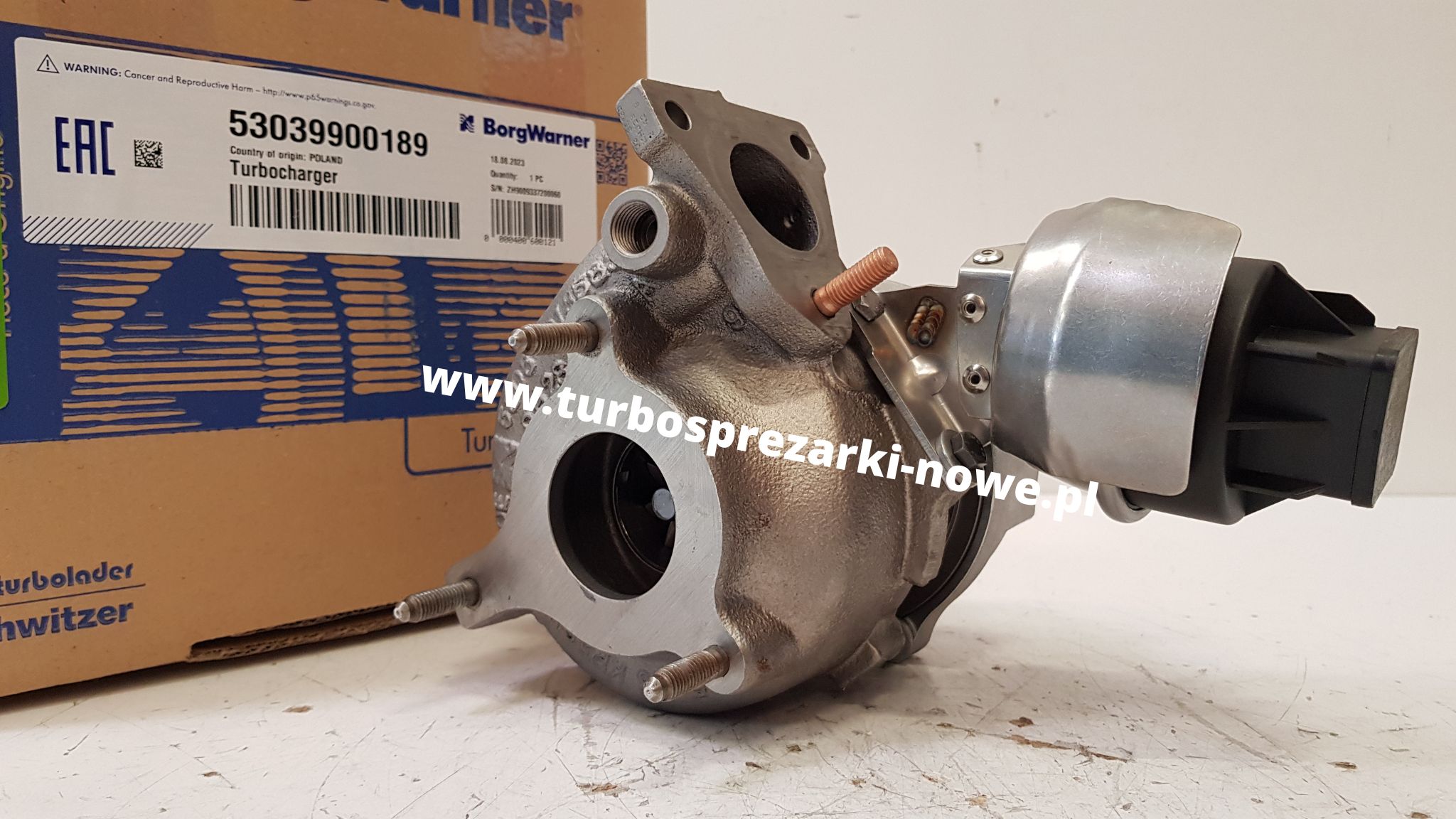 Турбокомпрессор BorgWarner KKK