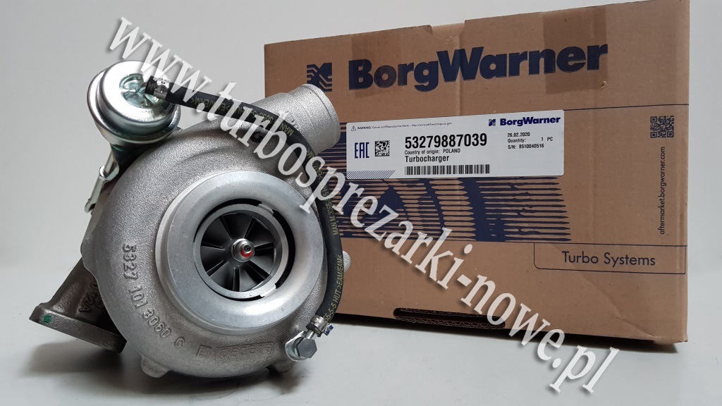 Турбокомпрессор BorgWarner KKK
