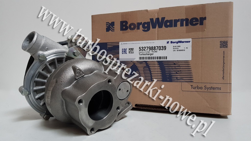 Турбокомпрессор BorgWarner KKK
