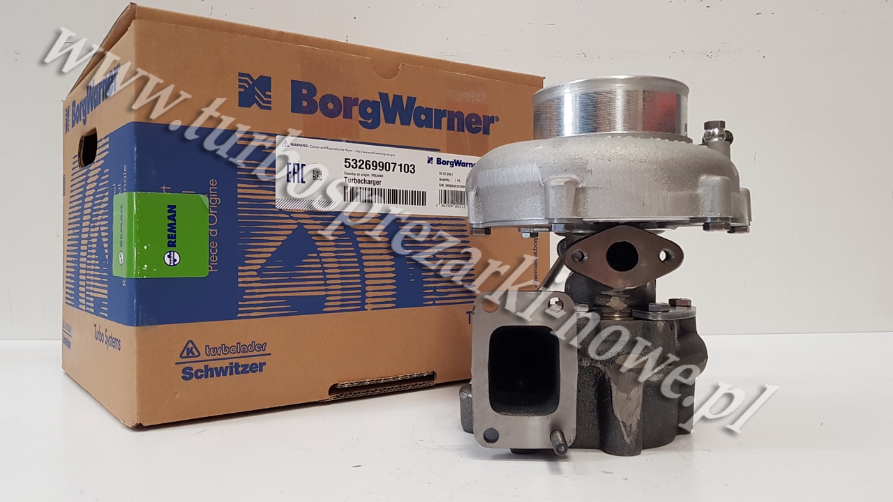 Turbosprężarka BorgWarner KKK Oryginal Reman | Reman factory