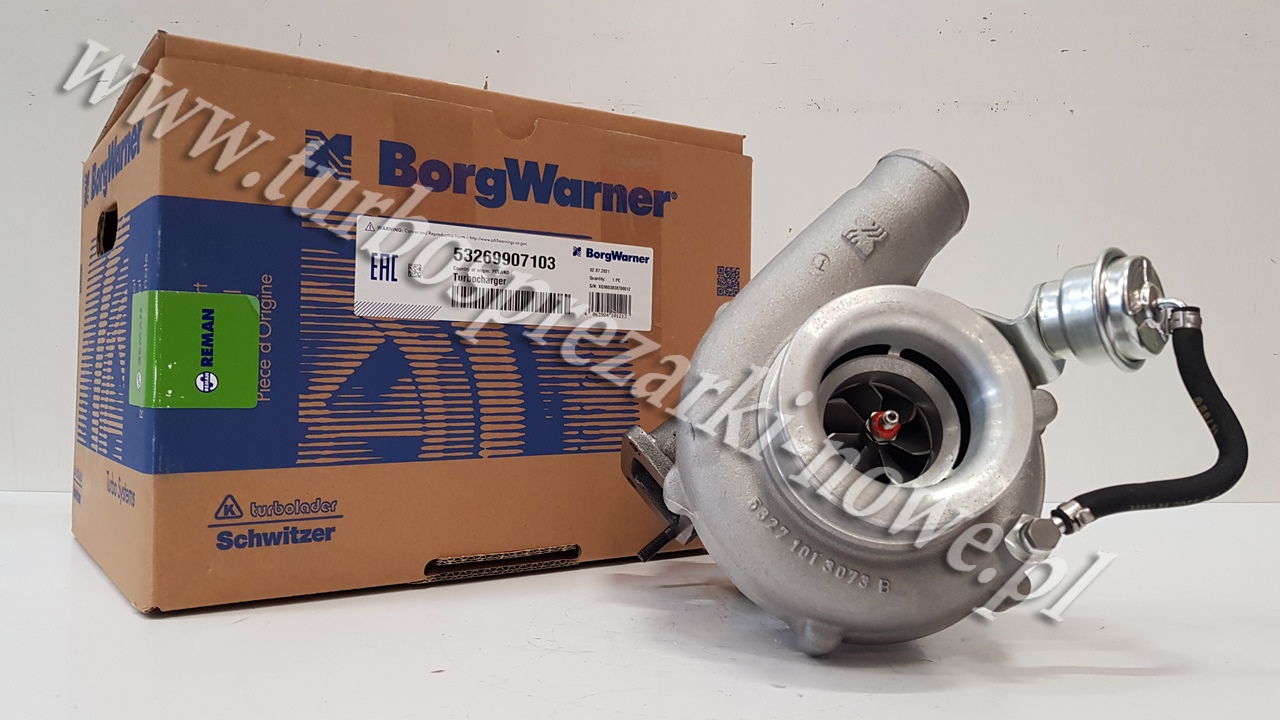 Turbosprężarka BorgWarner KKK Oryginal Reman | Reman factory