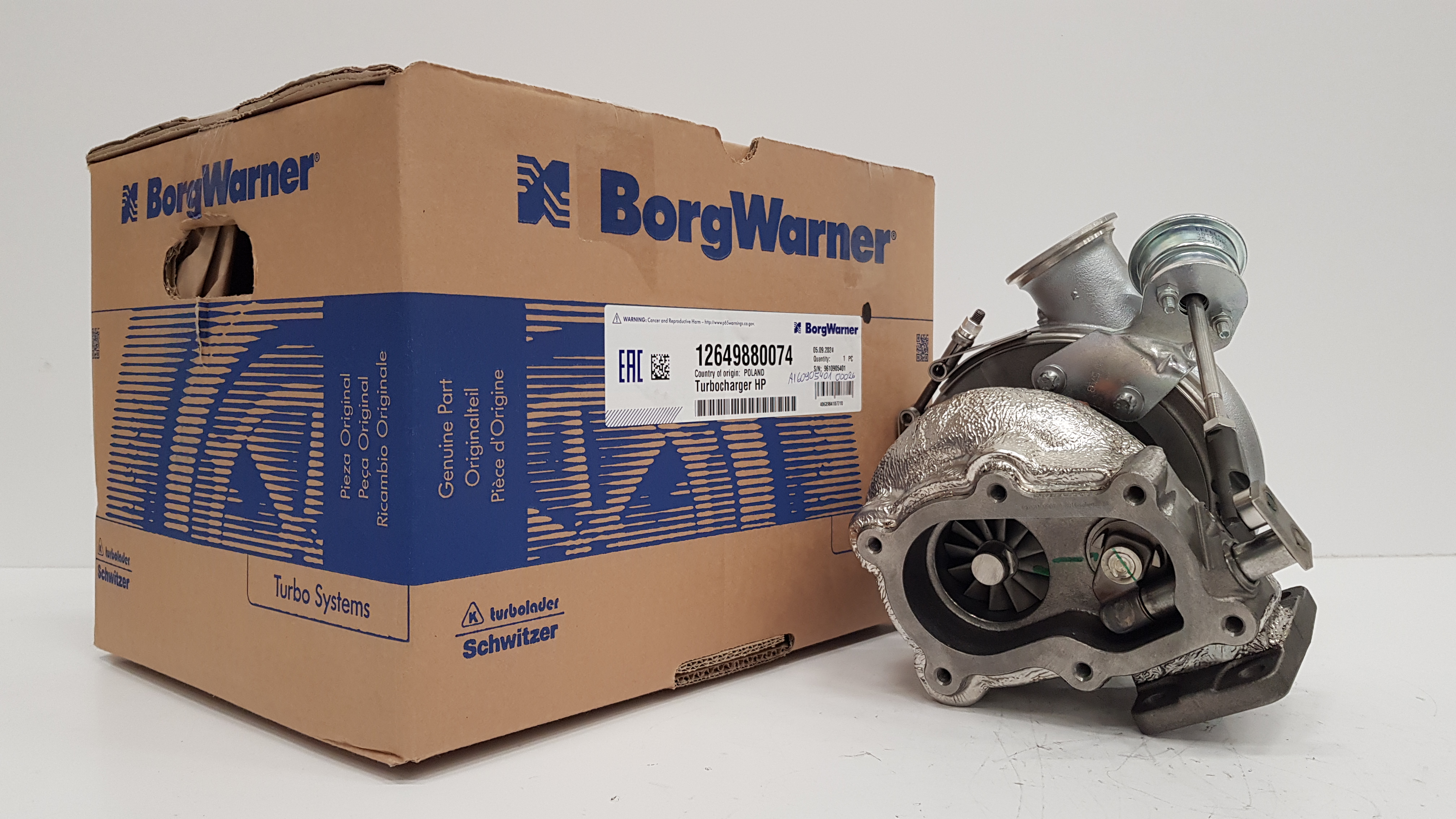 Турбокомпрессор BorgWarner KKK