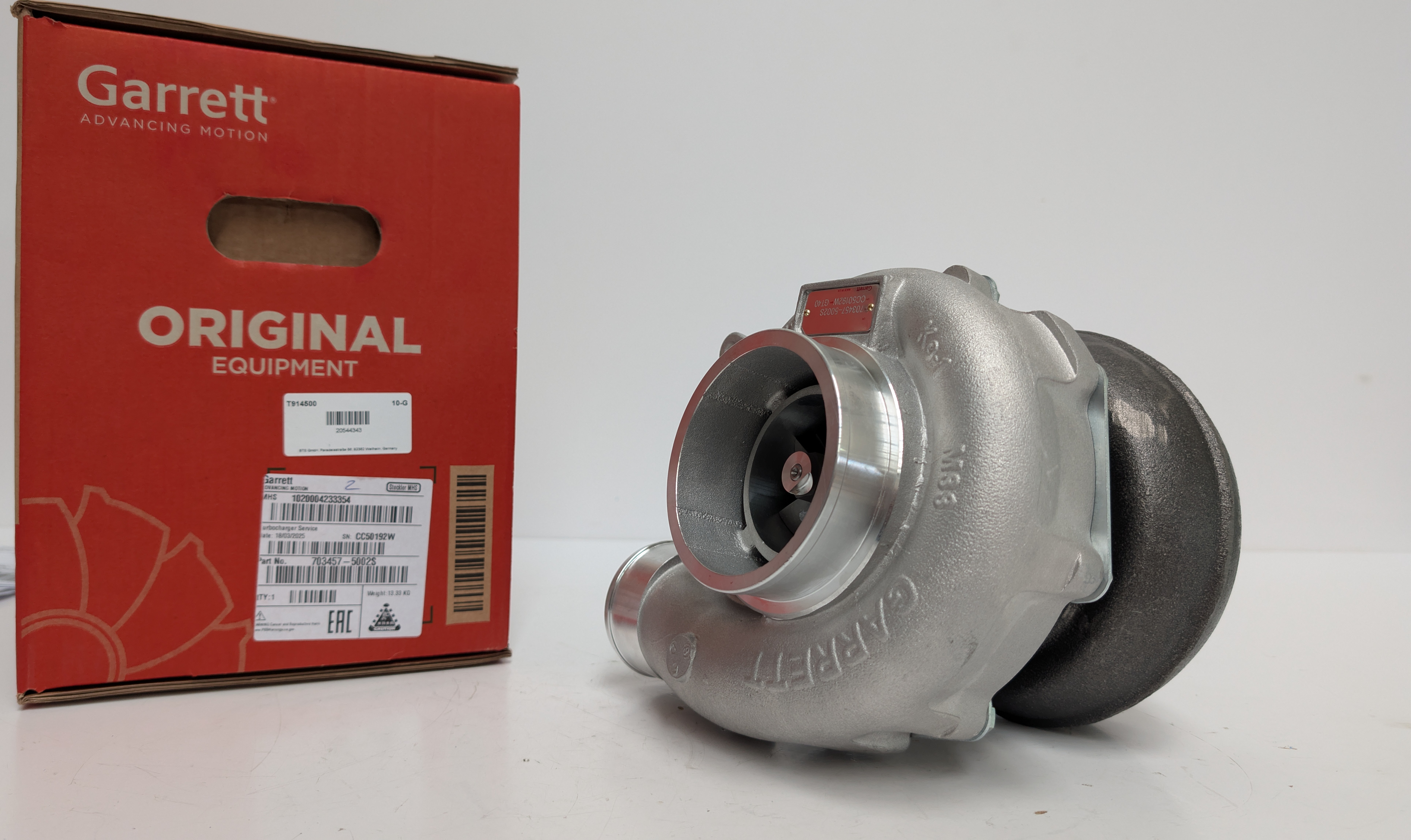 Турбокомпрессор GARRETT