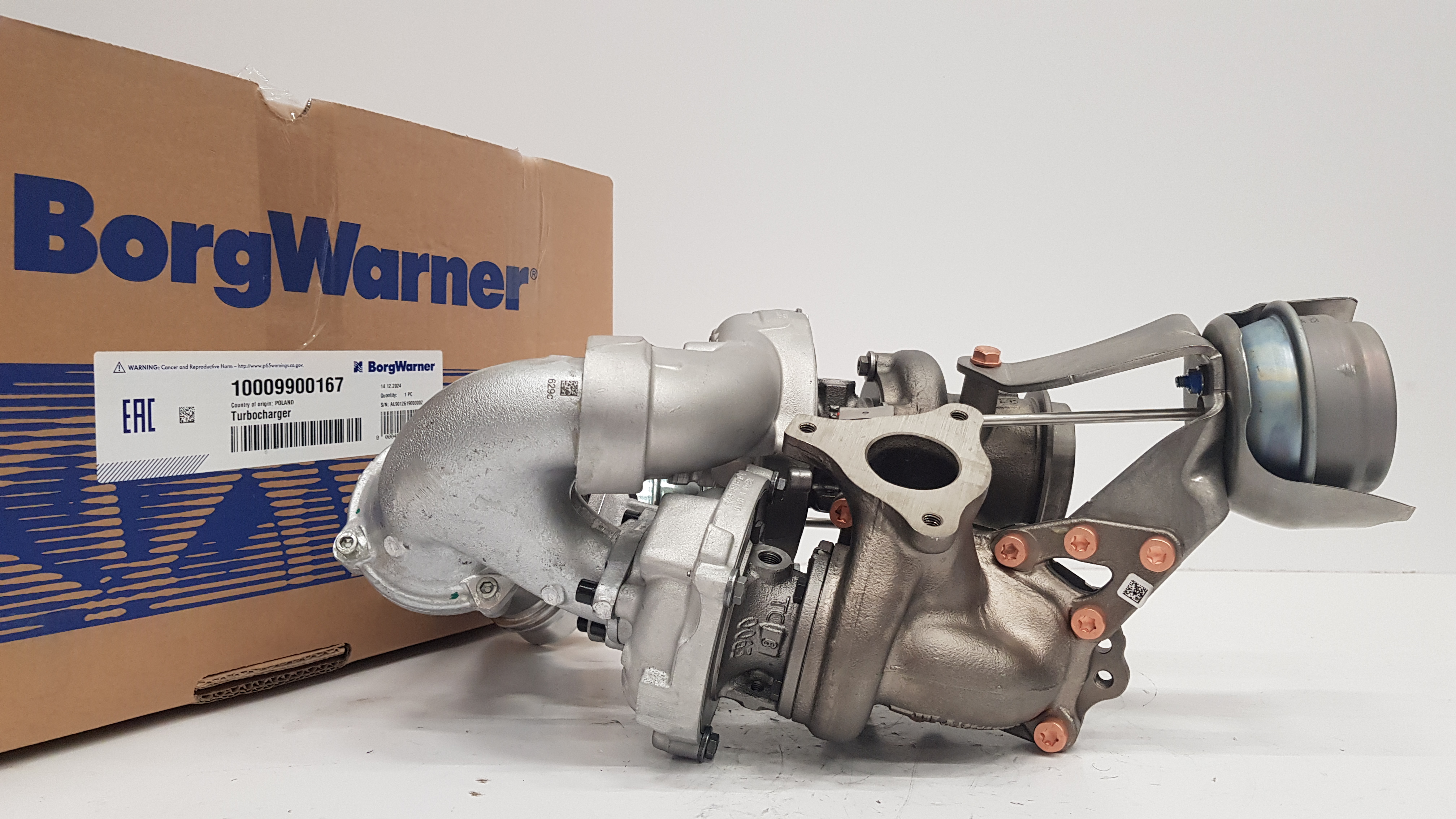 Турбокомпрессор BorgWarner KKK Оригинал Reman