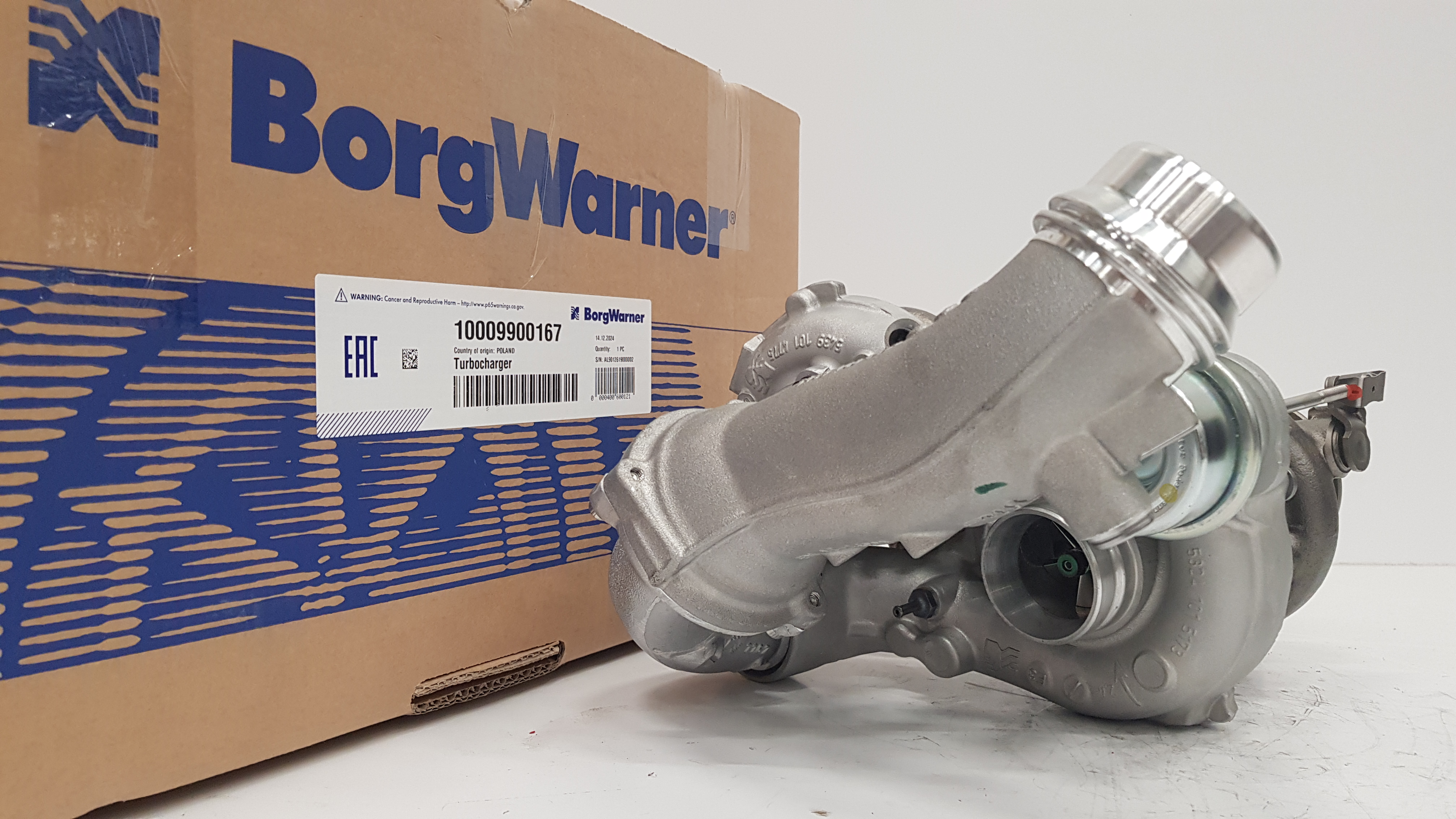 Турбокомпрессор BorgWarner KKK Оригинал Reman