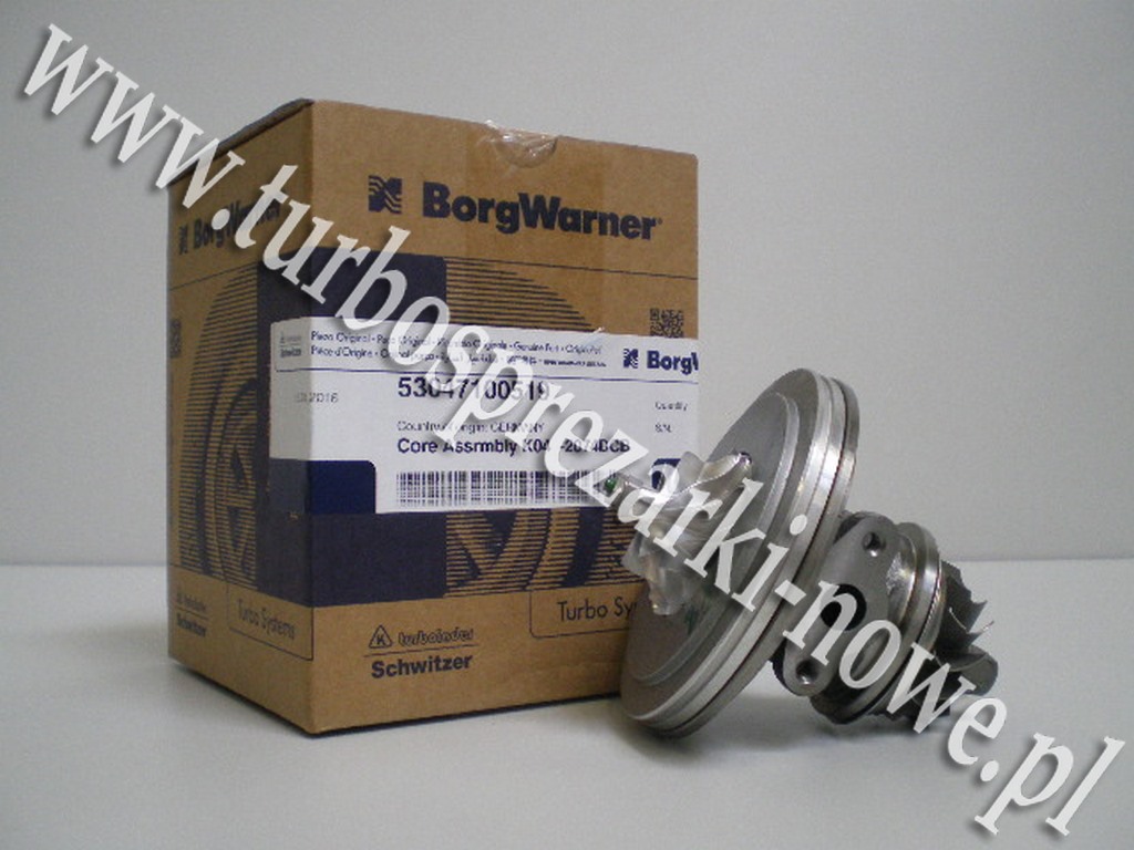 Новое ядро Chra BorgWarner KKK