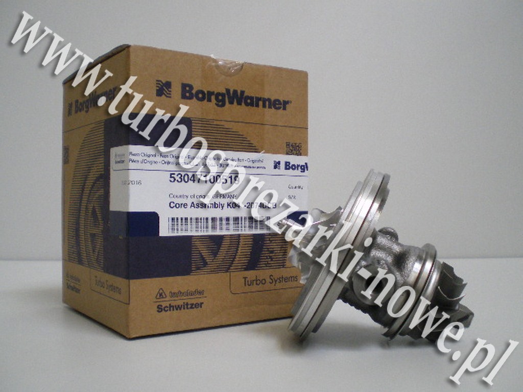 Новое ядро Chra BorgWarner KKK