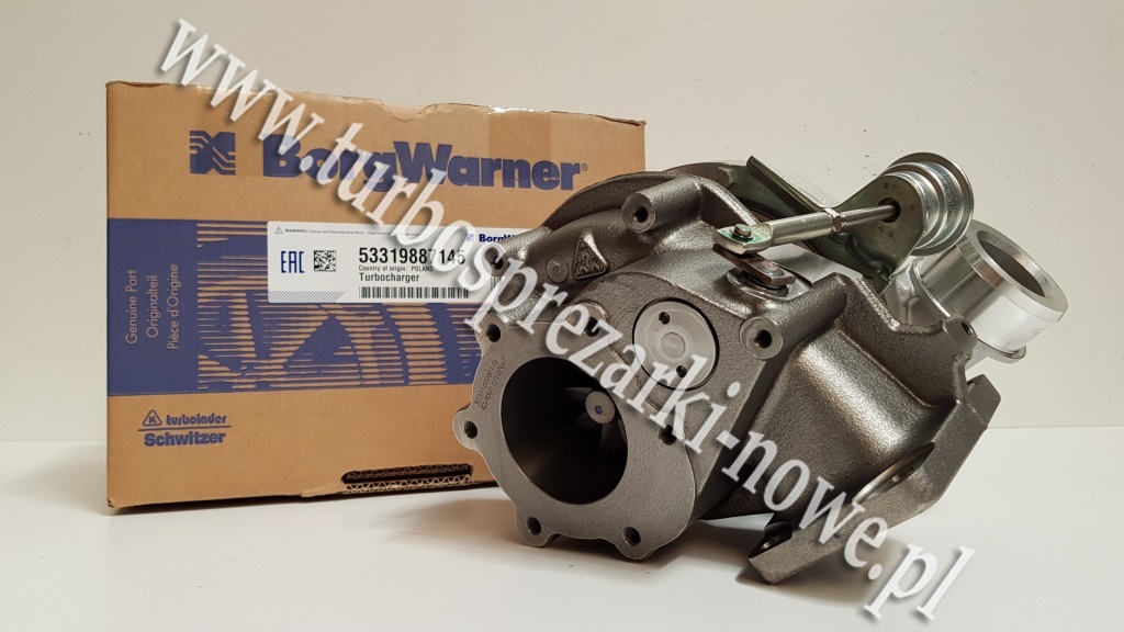 Турбокомпрессор BorgWarner KKK