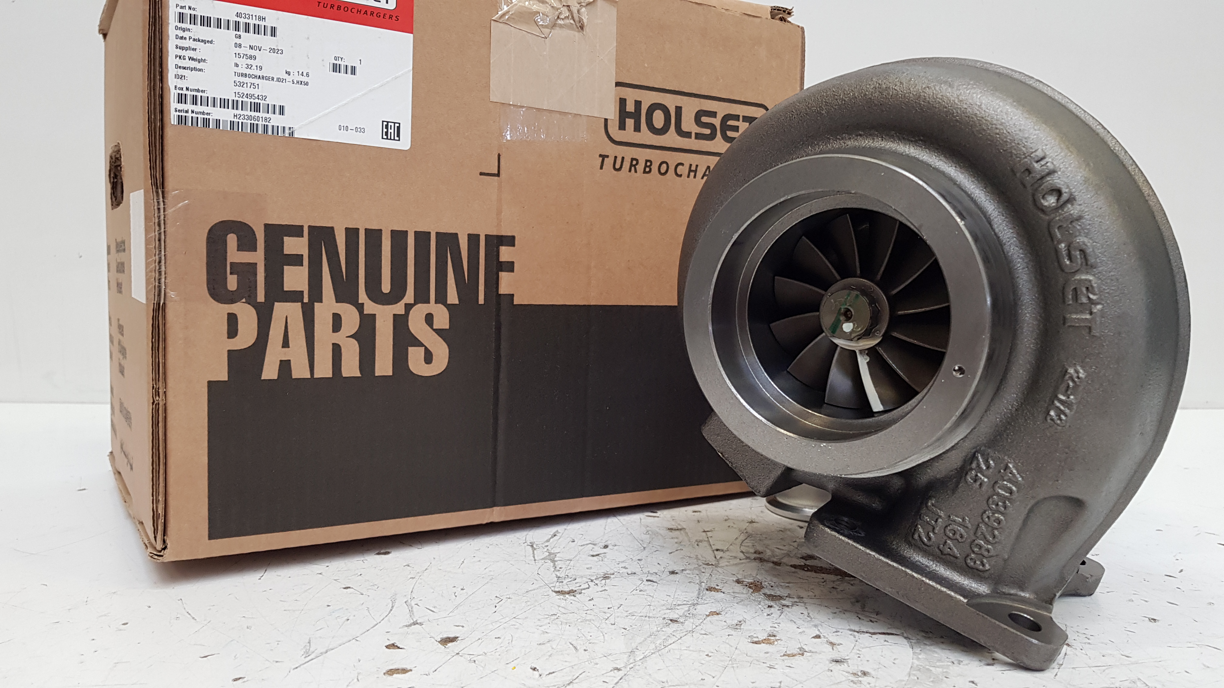 Турбокомпрессор HOLSET