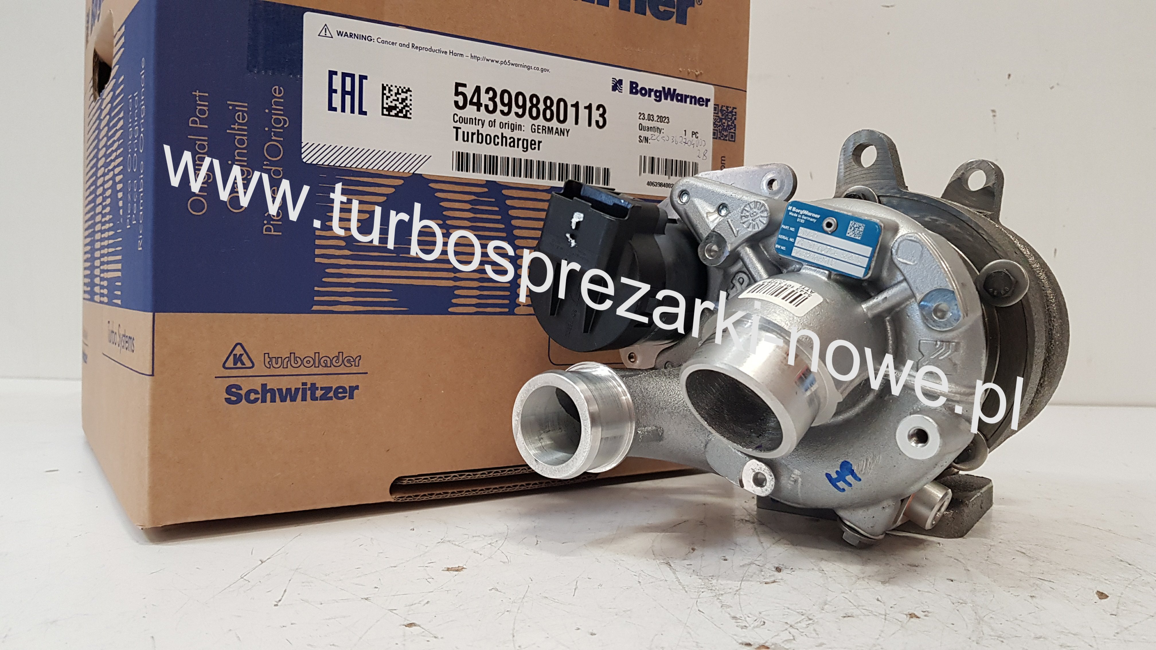 Турбокомпрессор BorgWarner KKK