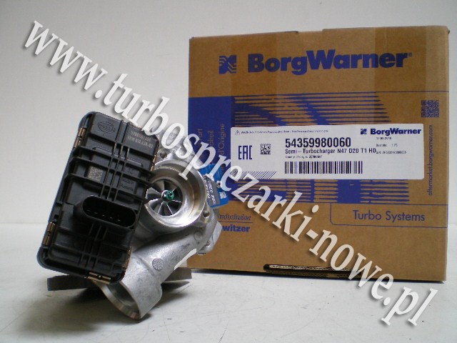 Турбокомпрессор BorgWarner KKK