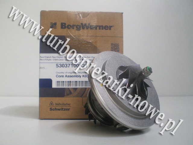 Новое ядро Chra BorgWarner KKK