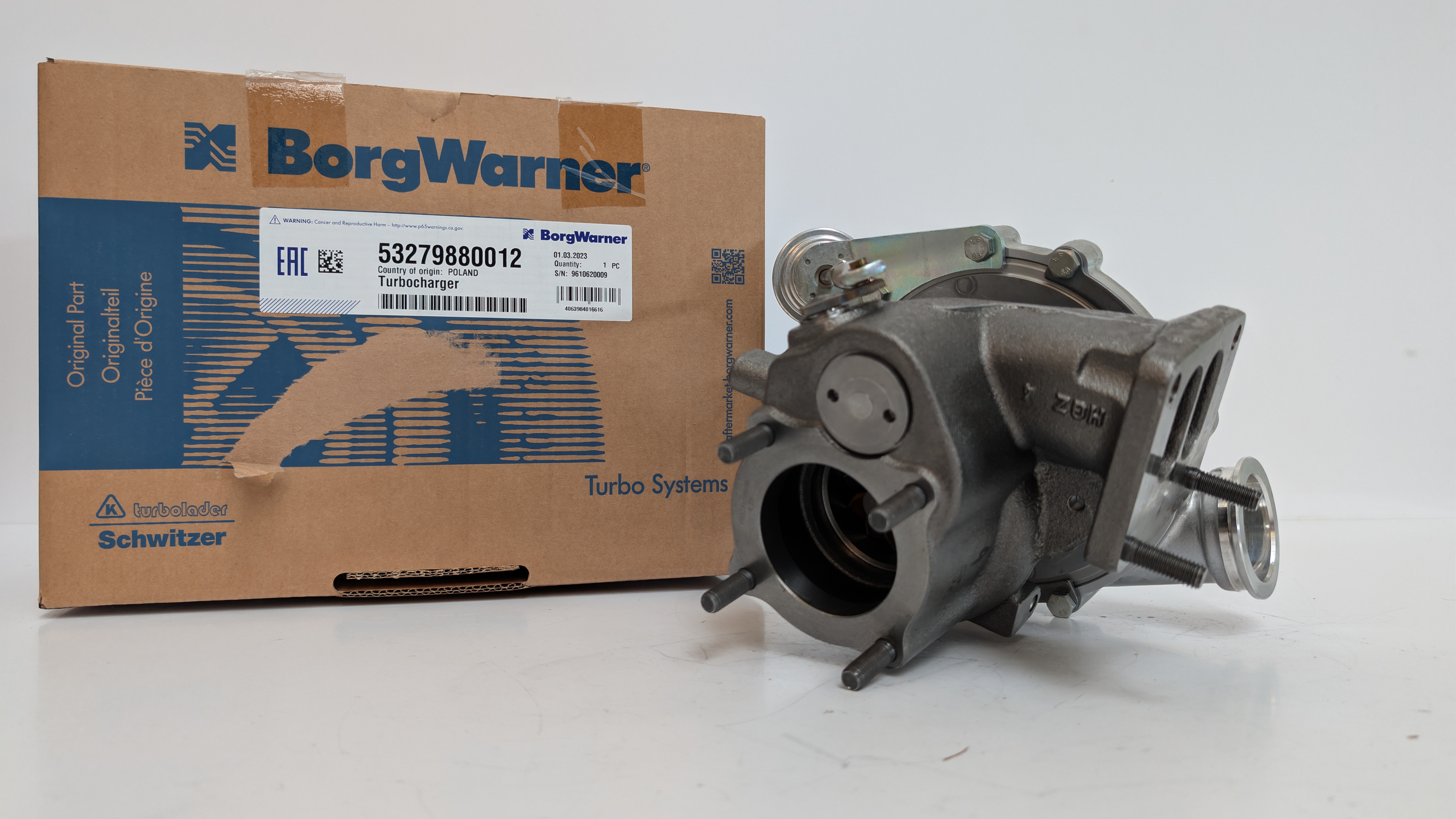 Турбокомпрессор BorgWarner KKK