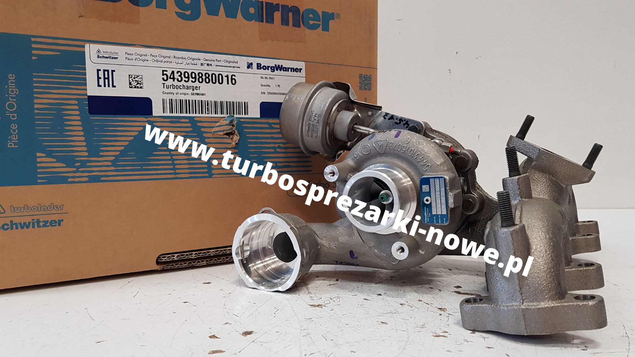 Турбокомпрессор BorgWarner KKK