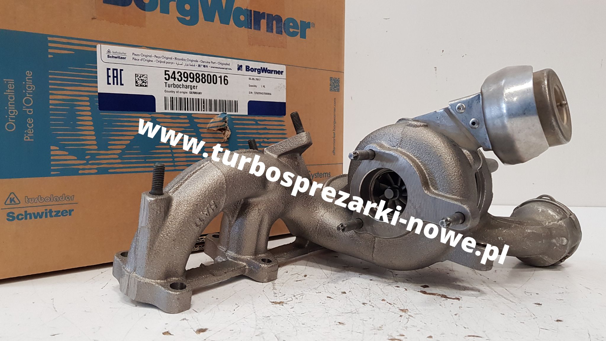 Турбокомпрессор BorgWarner KKK