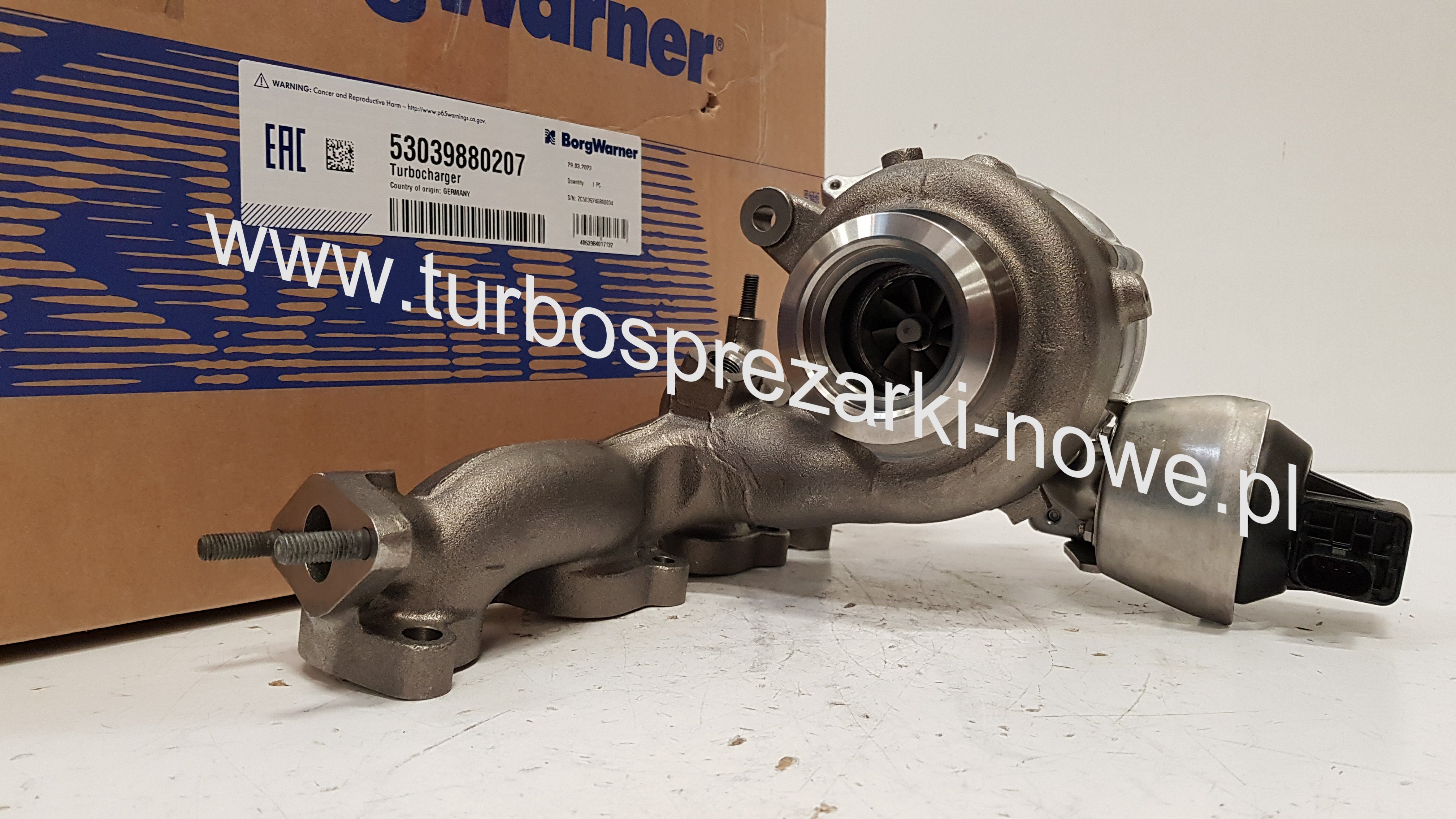 Турбокомпрессор BorgWarner KKK