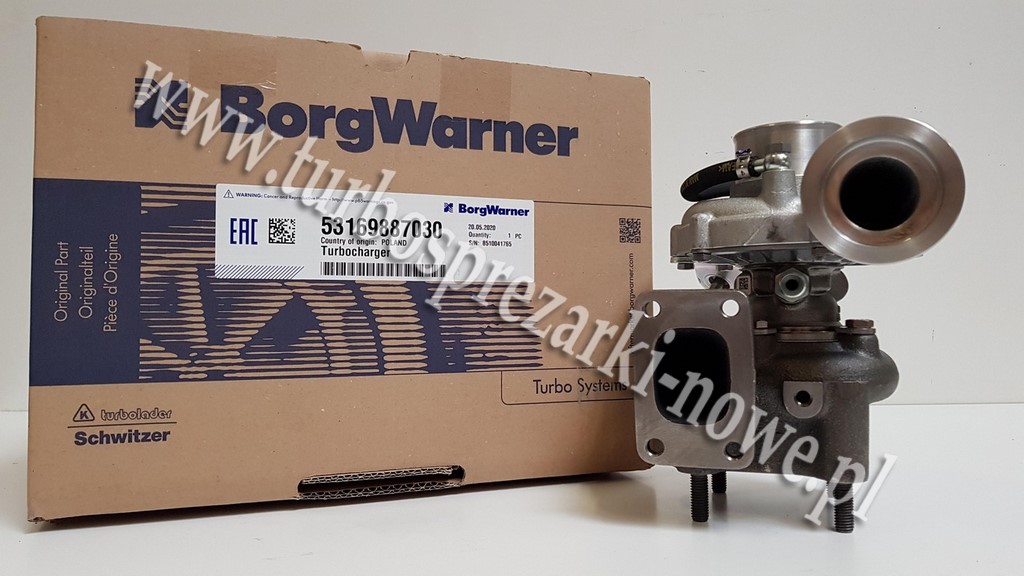 Турбокомпрессор BorgWarner KKK