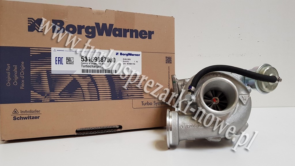 Турбокомпрессор BorgWarner KKK