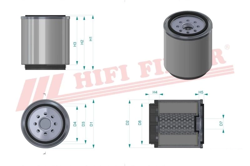 Топливный фильтр HIFI FILTER SN 904530