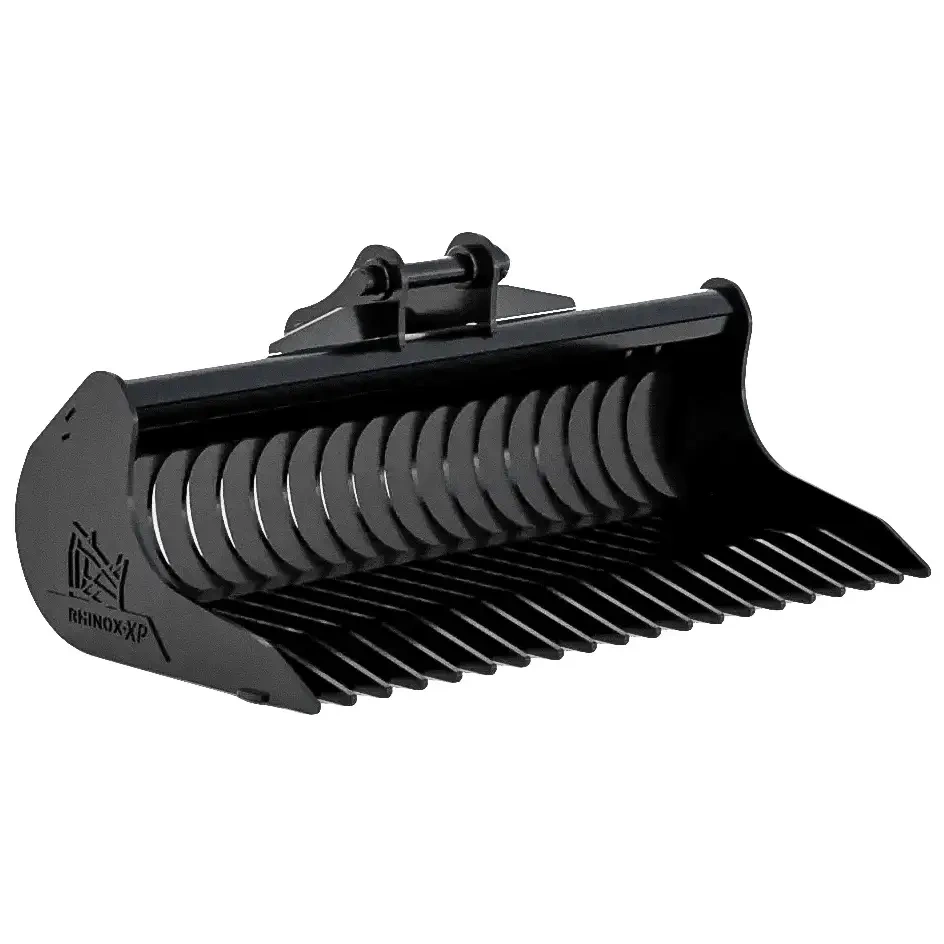 Ажурная ложка, для просеивания и сгребания KUBOTA KX121-2-120cm