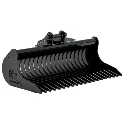 Ажурная ложка, для просеивания и сгребания KUBOTA KX042-4 - 120cm